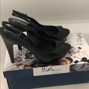 Maria Sharapova for Cole Haan Platform slingbacks